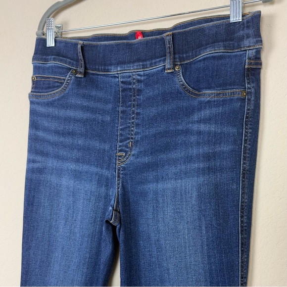 SPANX High Rise Flare Jeans in Midnight Shade - Picture 12 of 13